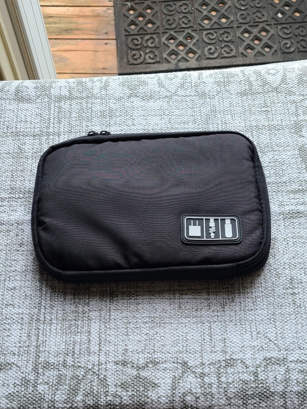 Tech Organizer Pouch, Black